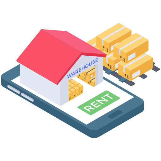 Warehouse warehouse product box icon