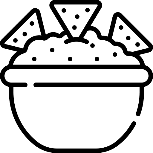 Guacamole guacamole food and restaurant diet icon