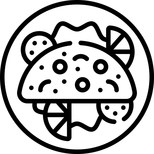 Omelette healthy food food and restaurant cooking icon