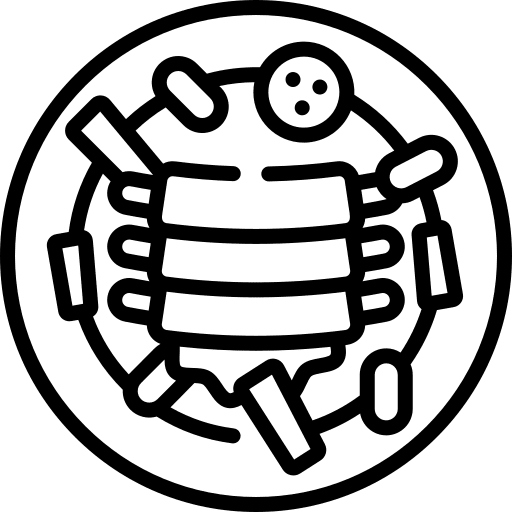 Ribs bbq food and restaurant barbecue icon