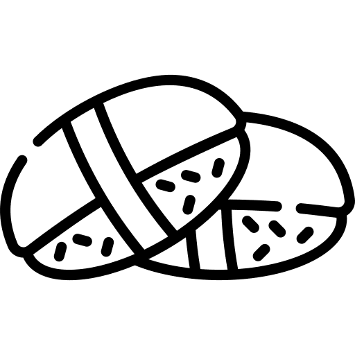 Sushi roll roll fish raw japanese food icon