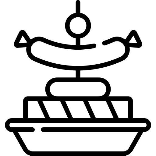 Tapas olive spanish food and restaurant icon