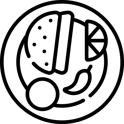 Indian food food and restaurant indian food oriental icon