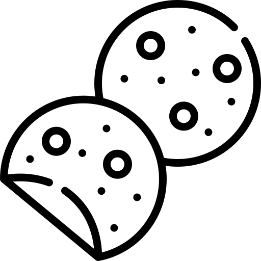 Tortilla food and restaurant mexico tortilla icon