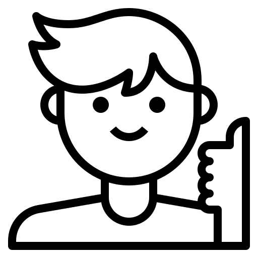 Teen adult teen avatar icon