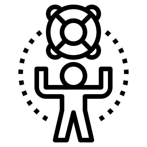 Help progress personal help icon