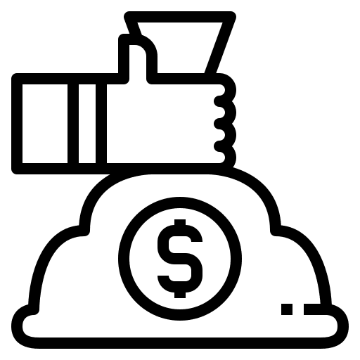 Business education finance money icon