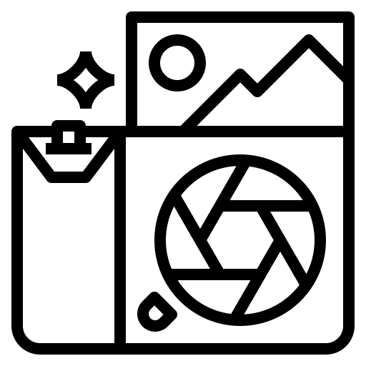 Photography vlog capture photography icon