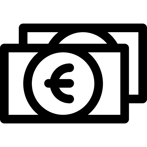 Cash cash notes money icon