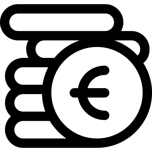 Coin coin business money icon