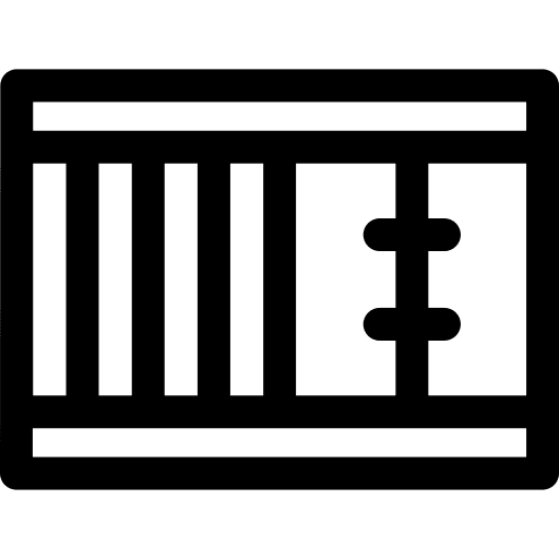 Container delivery shipping cargo icon