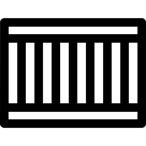 Container delivery shipping crate icon