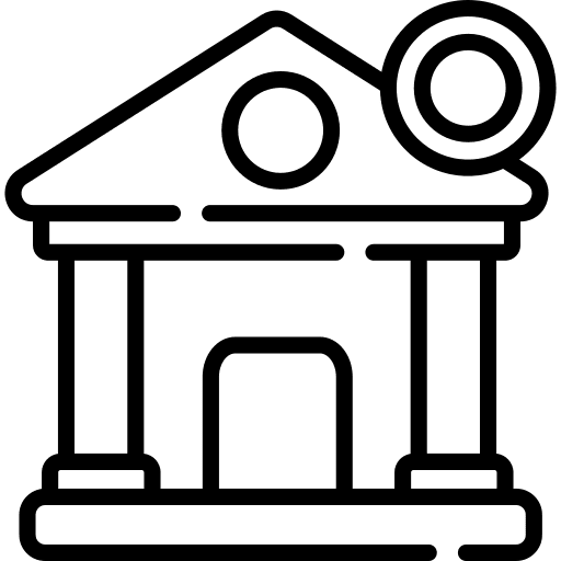 Bank bank business and finance savings icon