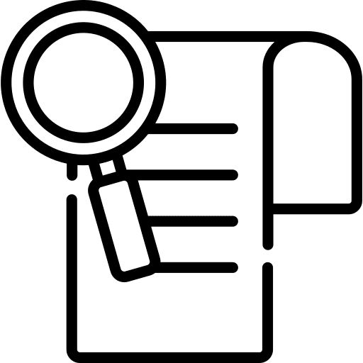 Search search loupe magnifying glass icon