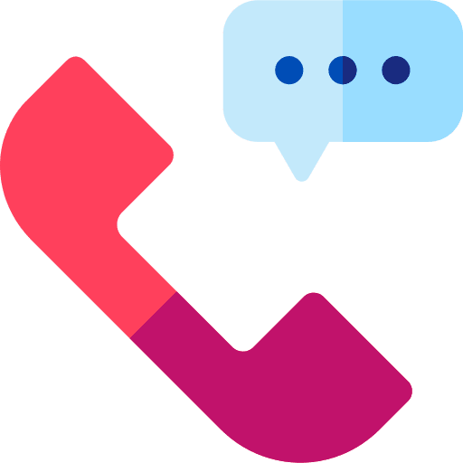 Phone call communications phone set phone call icon