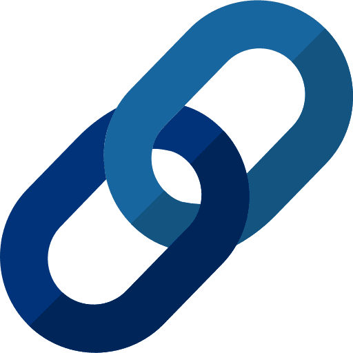 Url chain connection reference icon