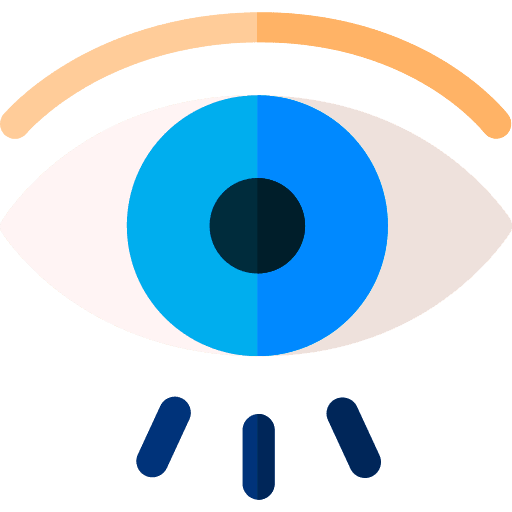 View monitoring visualization marketing icon