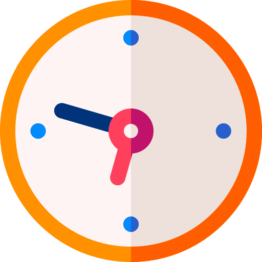Clock clock wall clock time and date icon