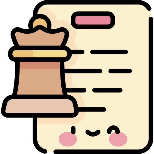 Rules strategy play gaming icon