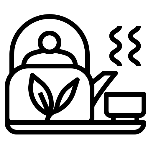 Tea herbal tea drink wellness icon