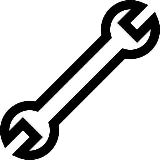 Adjustable wrench plumbing adjustable spanner adjustable wrench icon