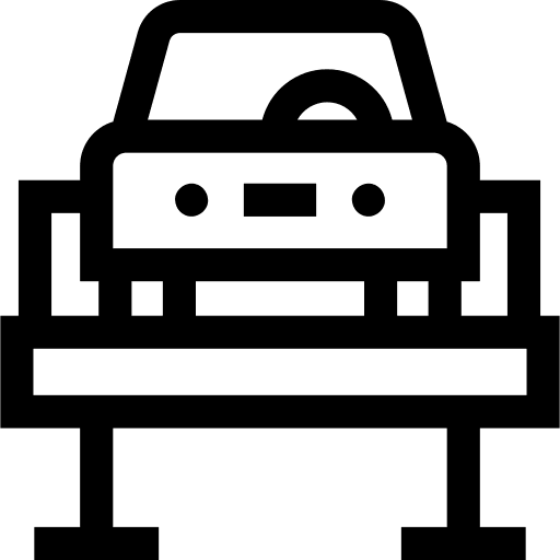 Car repair lift jack repair icon