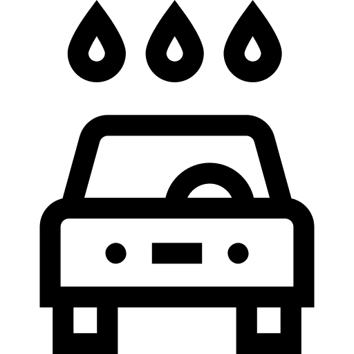 Car wash care clean transportation icon