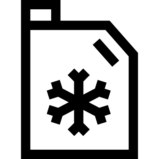 Coolant industry tank antifreeze icon