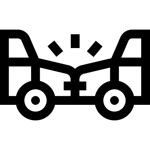 Crash crash transport transportation icon