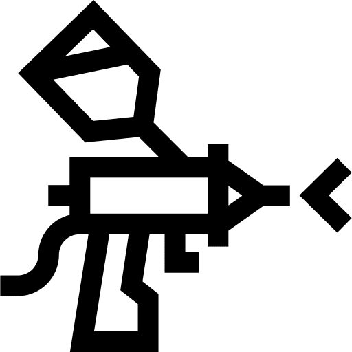 Spray gun paint tool handcraft icon