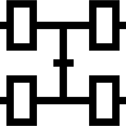 Axis transportation axis structure icon