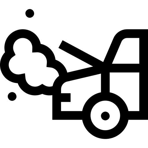 Bonnet open car repair maintenance icon