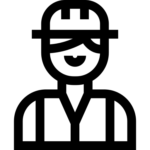 Mechanic profile professions and jobs avatar icon