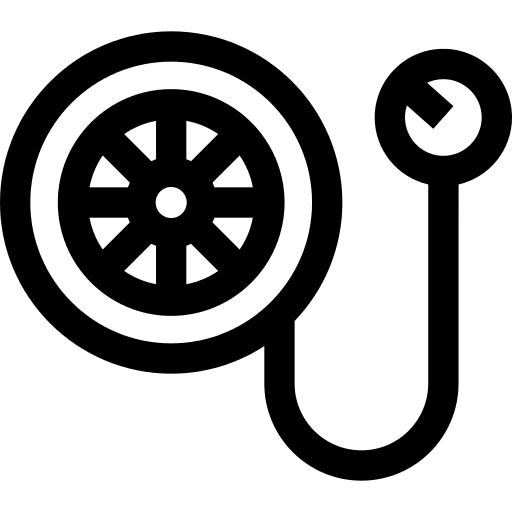 Wheel pressure tire wheel pressure car icon