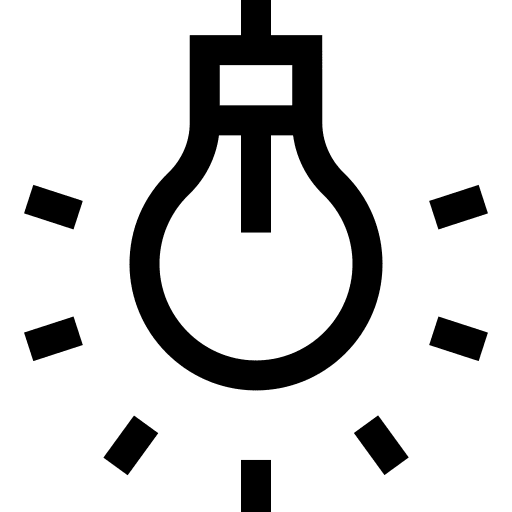 Light bulb light bulb electronics electricity icon