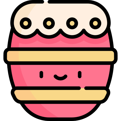 Drum percussion tablas orchestra icon