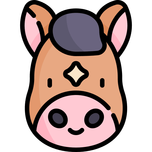 Horse horse shapes and symbols cultures icon