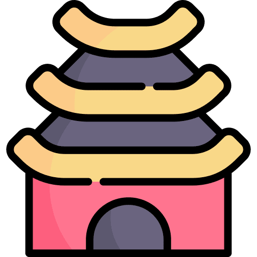 Pagoda religion temple taoism icon