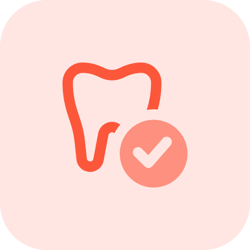 Dental checkup dental care dental checkup healthcare and medical icon