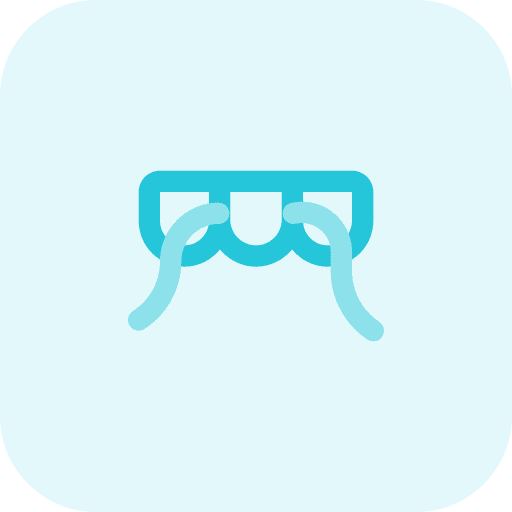 Dental floss teeth dental care dental floss icon