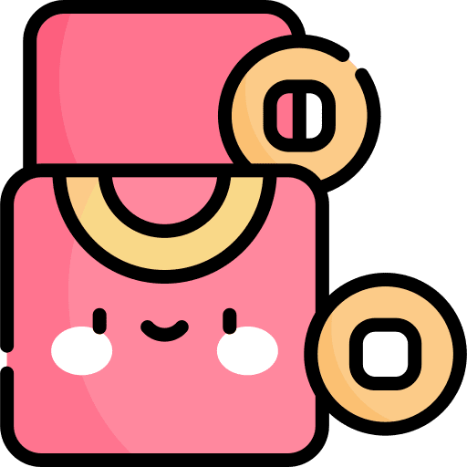 Red envelope red envelope greetings chinese new year icon