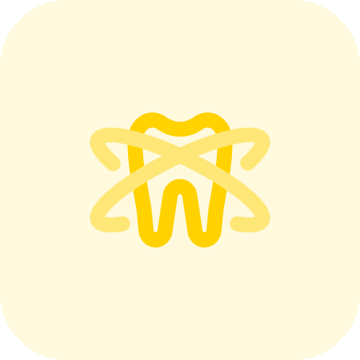 Dental care teeth medical tooth icon