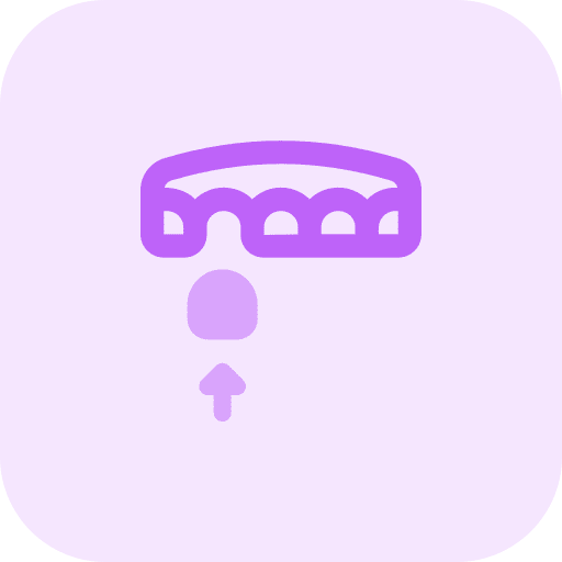 Fixing medical healthcare and medical tooth icon