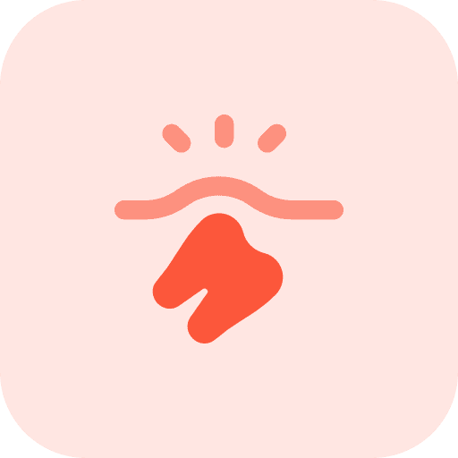 Submerge healthcare and medical wisdom removal icon