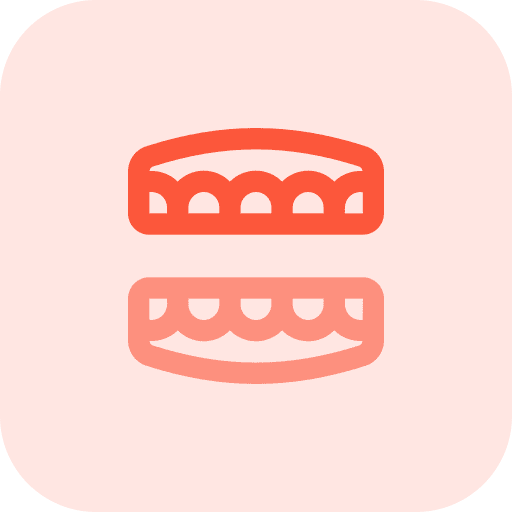 Denture dental dental care denture icon