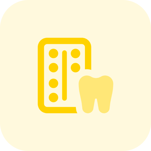 Medicine mouth medicine healthcare and medical icon