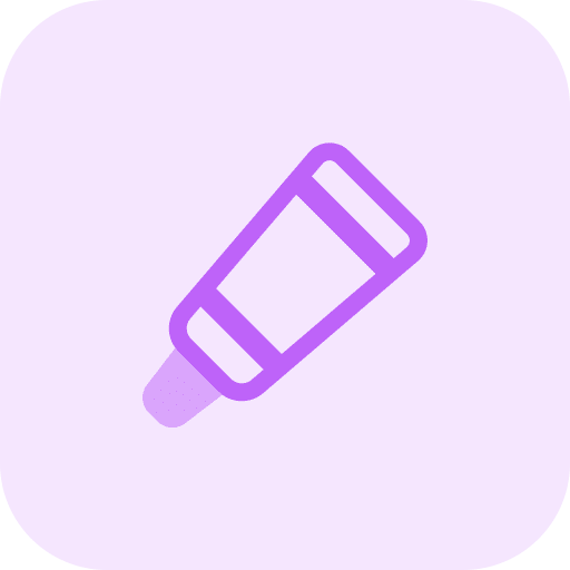 Toothpaste hygiene toothbrush wellness icon