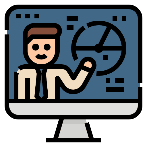 Video tutorials class online knowledge icon