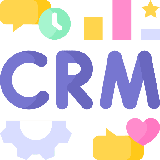 Crm interface internet browser icon