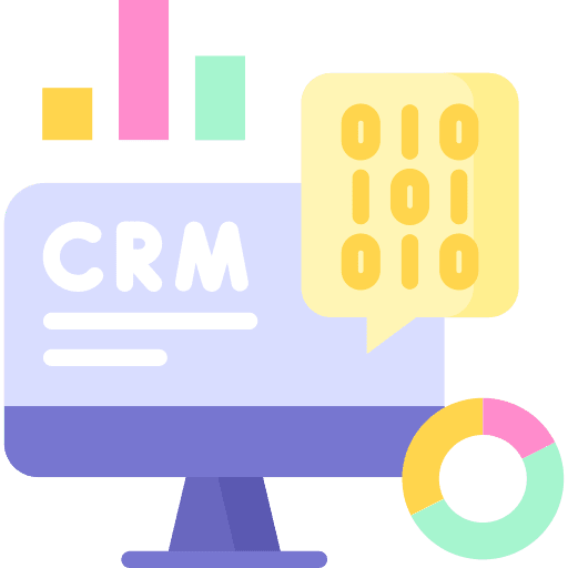 Crm screen crm software icon